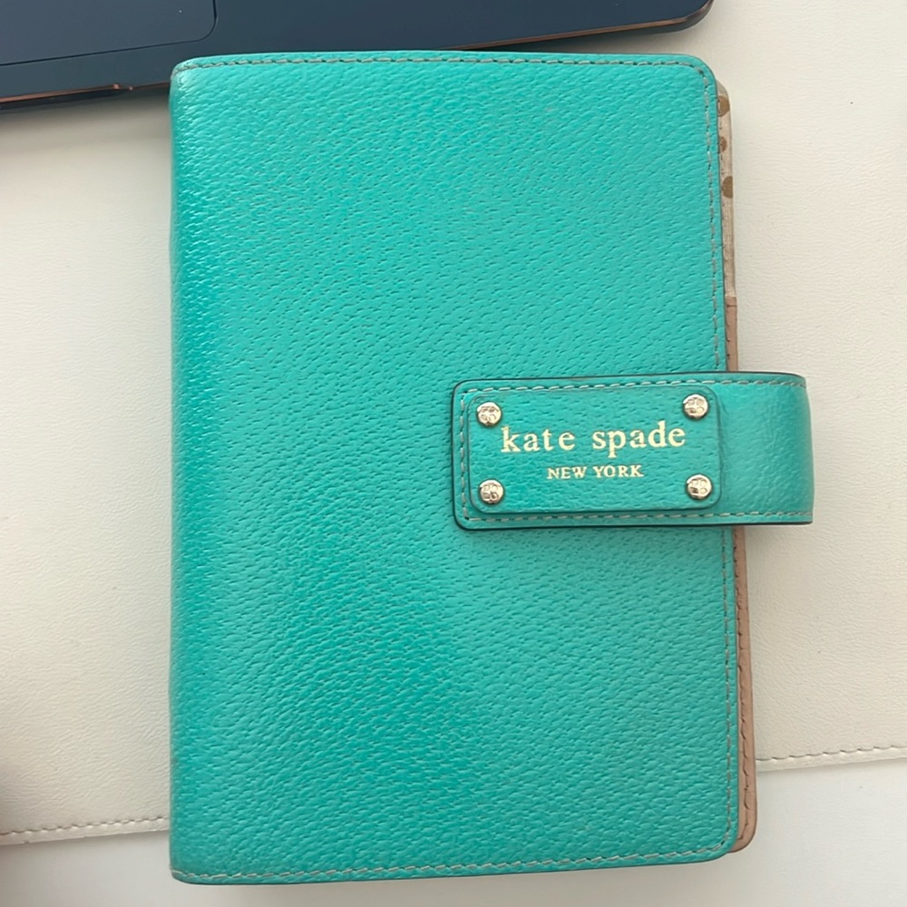Rare Teal Kate Spade Planner
